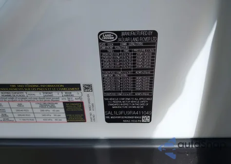 2024 Land Rover Range Rover Sport Dynamic Se from USA, damaged, VIN SAL1L9FU9RA411049